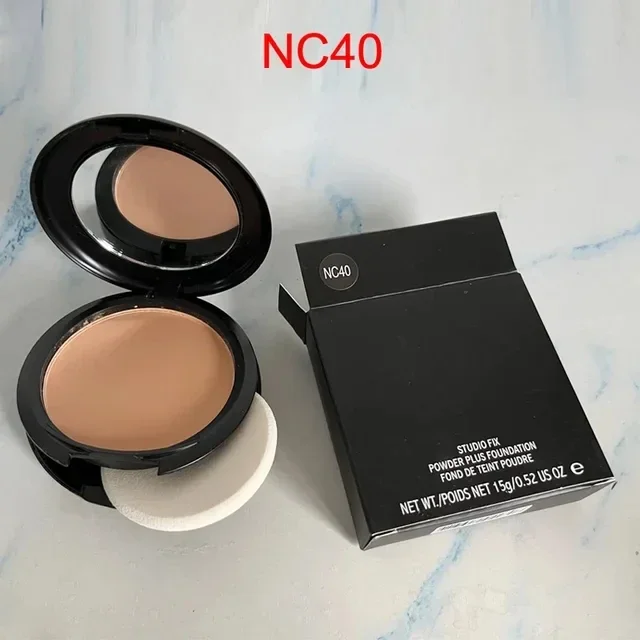 Pressed Powder Face Makeup 15g Foundation Fond De Teint Poudre