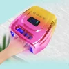 High Power 96W Cordless Rechargeable Wireless LED UV Nail Lamp For Gel Nail Polish Dryer Nail Lamp for Salon 3