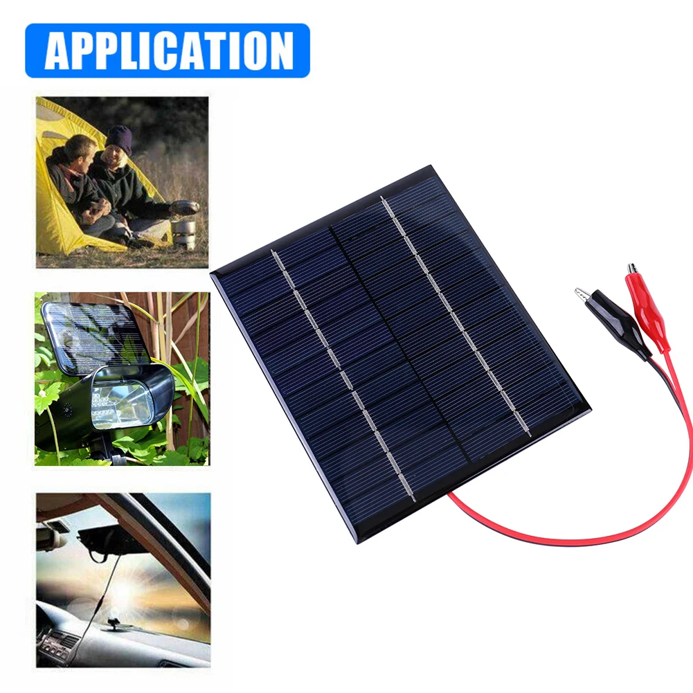 Solar Panel 3W/5W 5V Portable Polysilicon Panel DIY Solar Cells