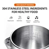 Household 2L Large Capacity Electric Kettle 304 Stainless Steel Double Layer Protection Quick Boiling Water Kettle 5