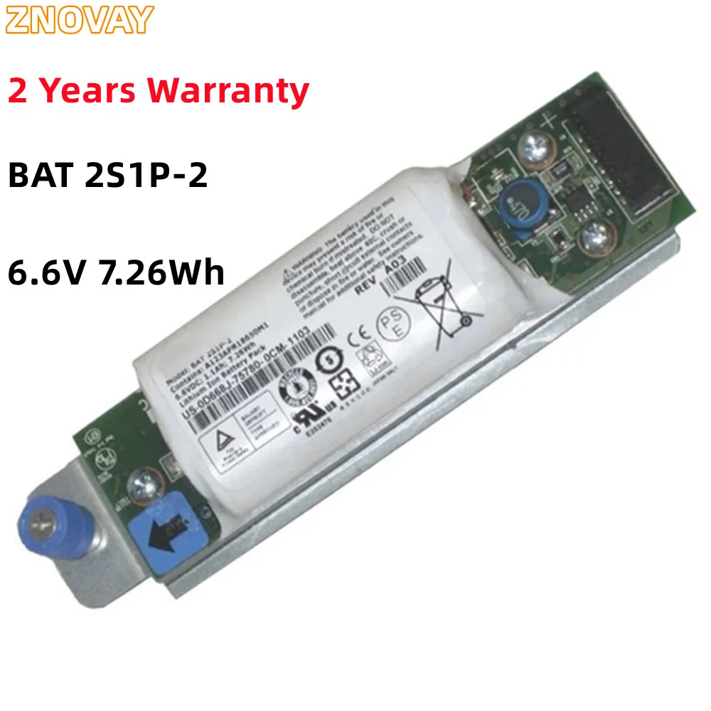 

Аккумулятор ZNOVAY BAT 2S1P-2 6,6 в Ач Втч для контроллера Dell Raid PowerVault MD3200 MD3200i MD3220i 0D668J BAT 2S1P D668J