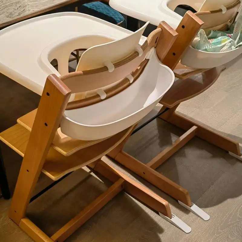 Baby High Chair Storage Box Flexible Smart Storage Solution Basket for Stokke Toddler Toys Growing High Chair Accessories - 5