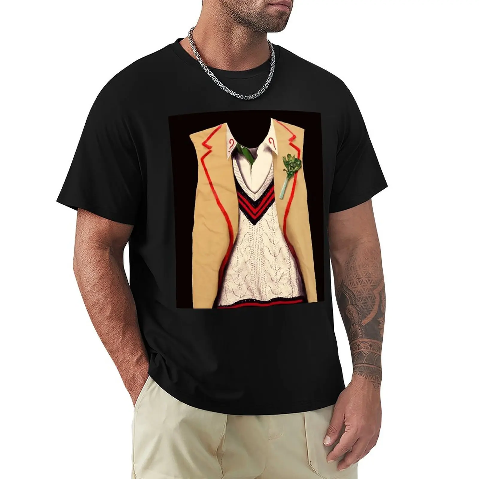 

5th Doctor T T-Shirt customized t shirts vintage t shirt sports fan t-shirts tees men workout shirt
