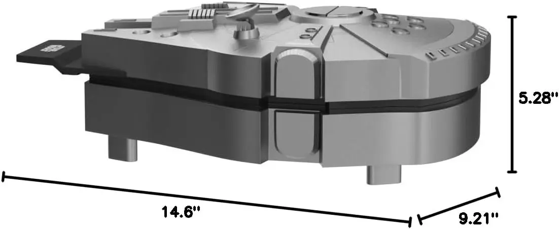 Wars Deluxe Millennium Falcon Waffle Maker 3