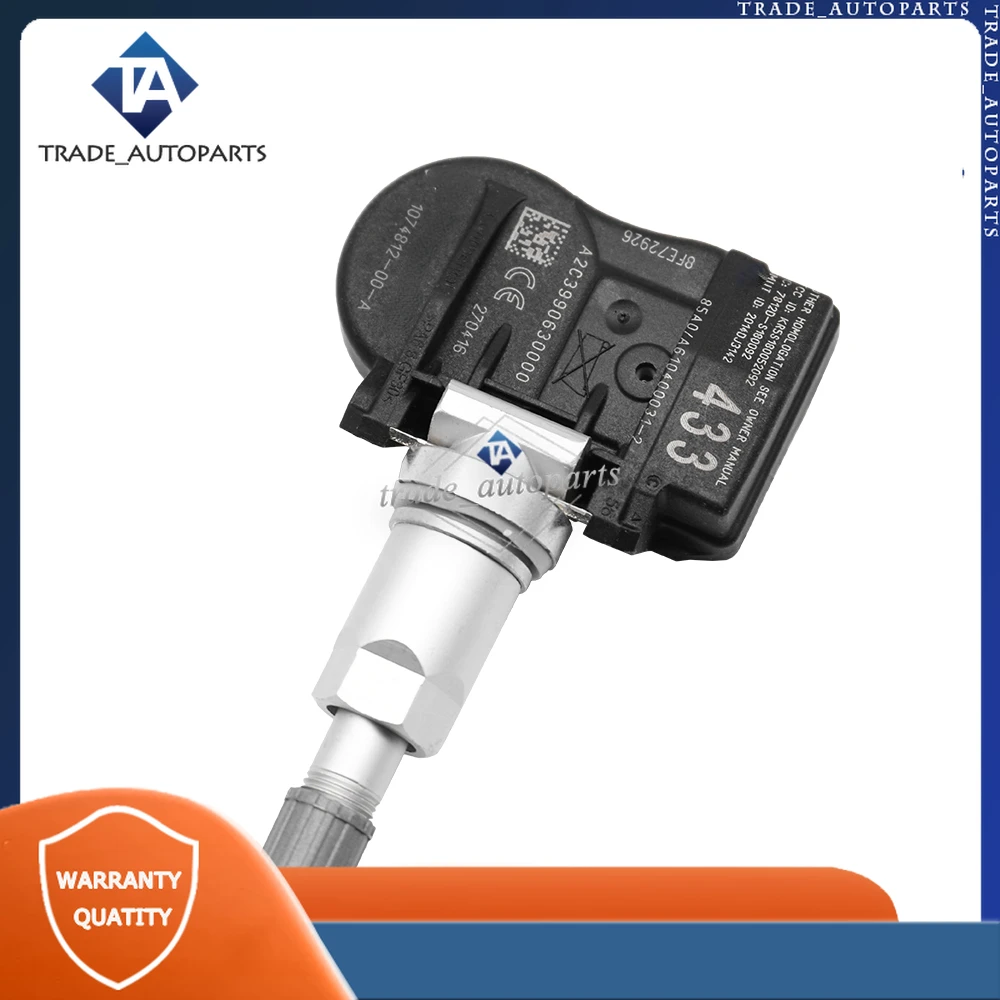 Ÿ̾ з  ý , 2018-2027 ׽  3 2014-2022 ׽  S, 433MHz TPMS, 1074812-00-A