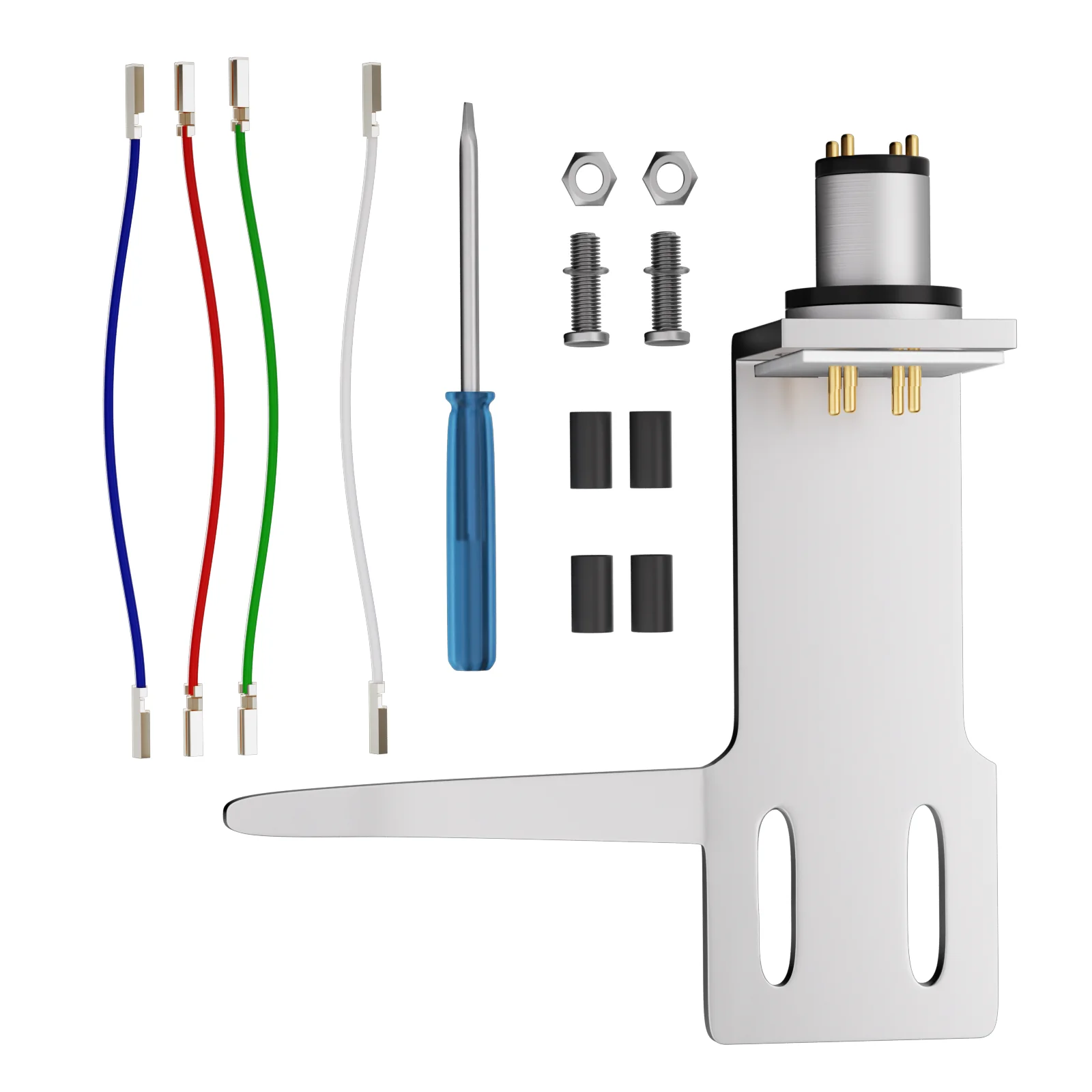 thumbnail image 2 of Universal LP Turntable Phono Headshell Mount, Oxygen-Fre... 2 of 10