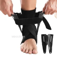 Ankle Brace for Sprained Ankle Support with Side Stabilizers for Men Women Ankle Splint Stabilizer Recovery Tendonitis 2