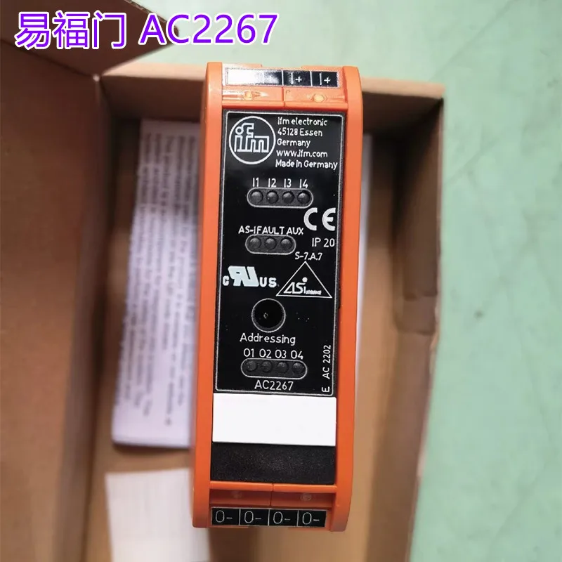 

IFM Yifumen Brand New Unopened AC2267 Input And Output Module Sold At A Low Price Across The Entire Network