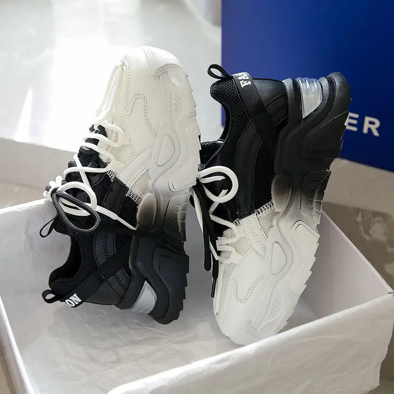 

Shoes for Women Running Shoes for Tennis Sports Fashion Sneakers Lace Up Lightweight Breathable Leisure Walking Woman Sneakers