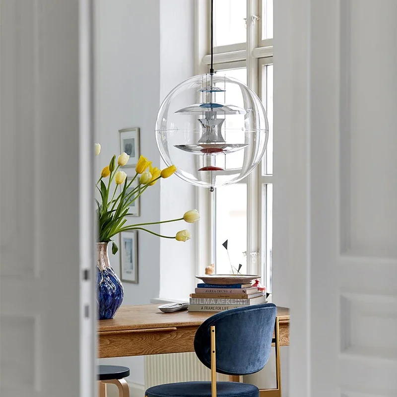 Planet Lamp Nordic Creative Bar Living Room Restaurant Designer Chandelier Living Room Bedroom Light