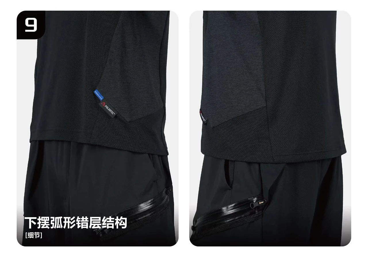 Reindee Lusion 25 aw PolartecDelta longsleeve shirt front pockets ergonomic cut techwear