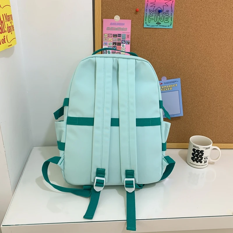 Fashion High Quality Cute Schoolbag for Girls Bookbag Teenagers Kawaii Women Laptop Backpack Waterproof Travel Mochila