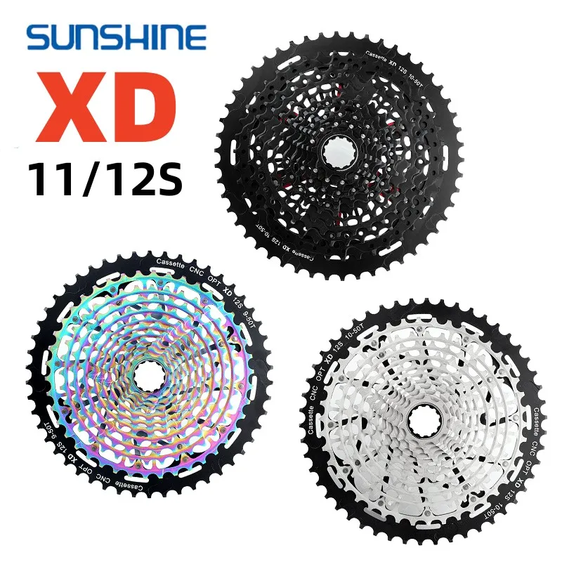 Sunshine Mountain Bike Cassette Xd Mozzi 11/12 Velocità Ultralight Mtb Xd Cassette K7 12V/11V 10-50/52T Pignone Per Sram Gx Eagle