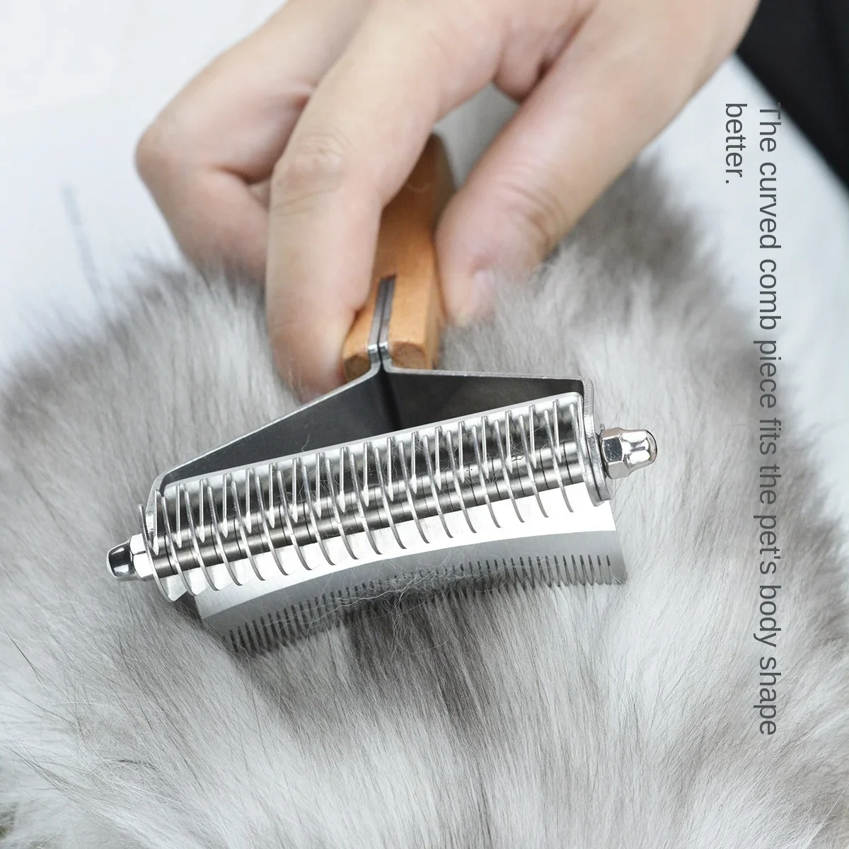 New Pet Knot Comb 3-in-1 Bottom Fleece Comb Hair Removal Hair Removal Cat and Dog Beauty Cleaning Dog Supplies