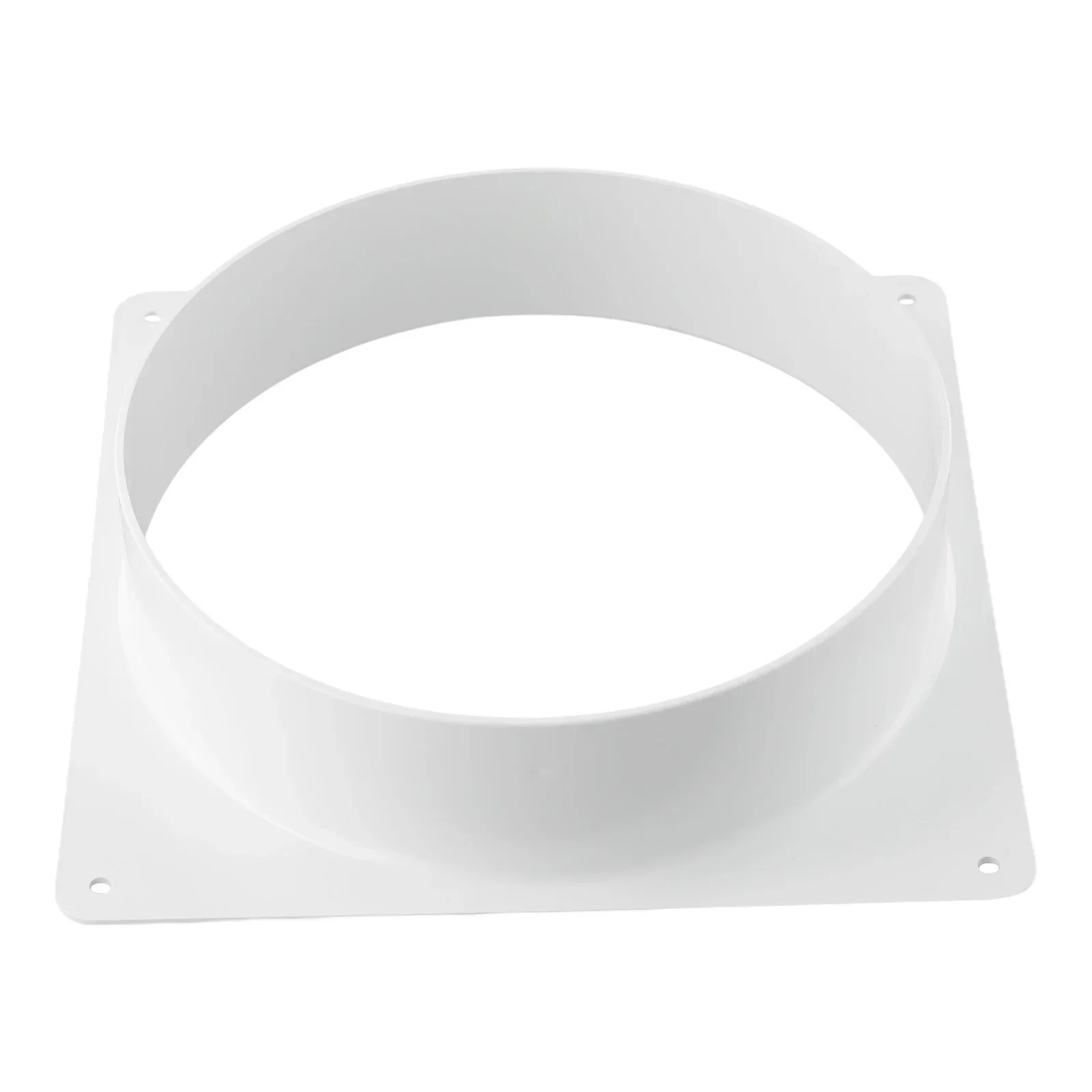 Exhaust Pipe Connector Flange Straight Ventilation Pipe Plastic Air Vent Duct Outlet Adapter Vents Air Conditioning Ducting Tool