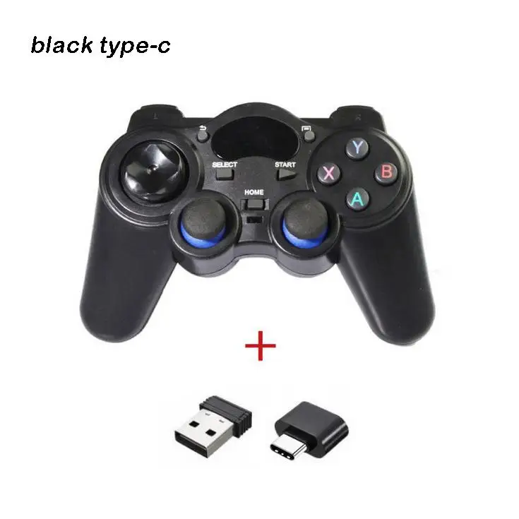 2.4Ghz Android OTG Gamepad Wireless Gamepad Joystick Game Controller Joypad for Android smart phones/tablets/TV boxes/smart TVs 