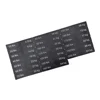 10LB-200LB/340LB Fitness Equipment Weight Identification Stickers PP Plastic Number Weight Stack Label Gym Weight Block Parts 5
