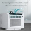 HHR-20 Mini Portable Mobile Cooling Air Conditioner USB Fast Charging Free Installation Remote Control Timing for Home Office Ou 4