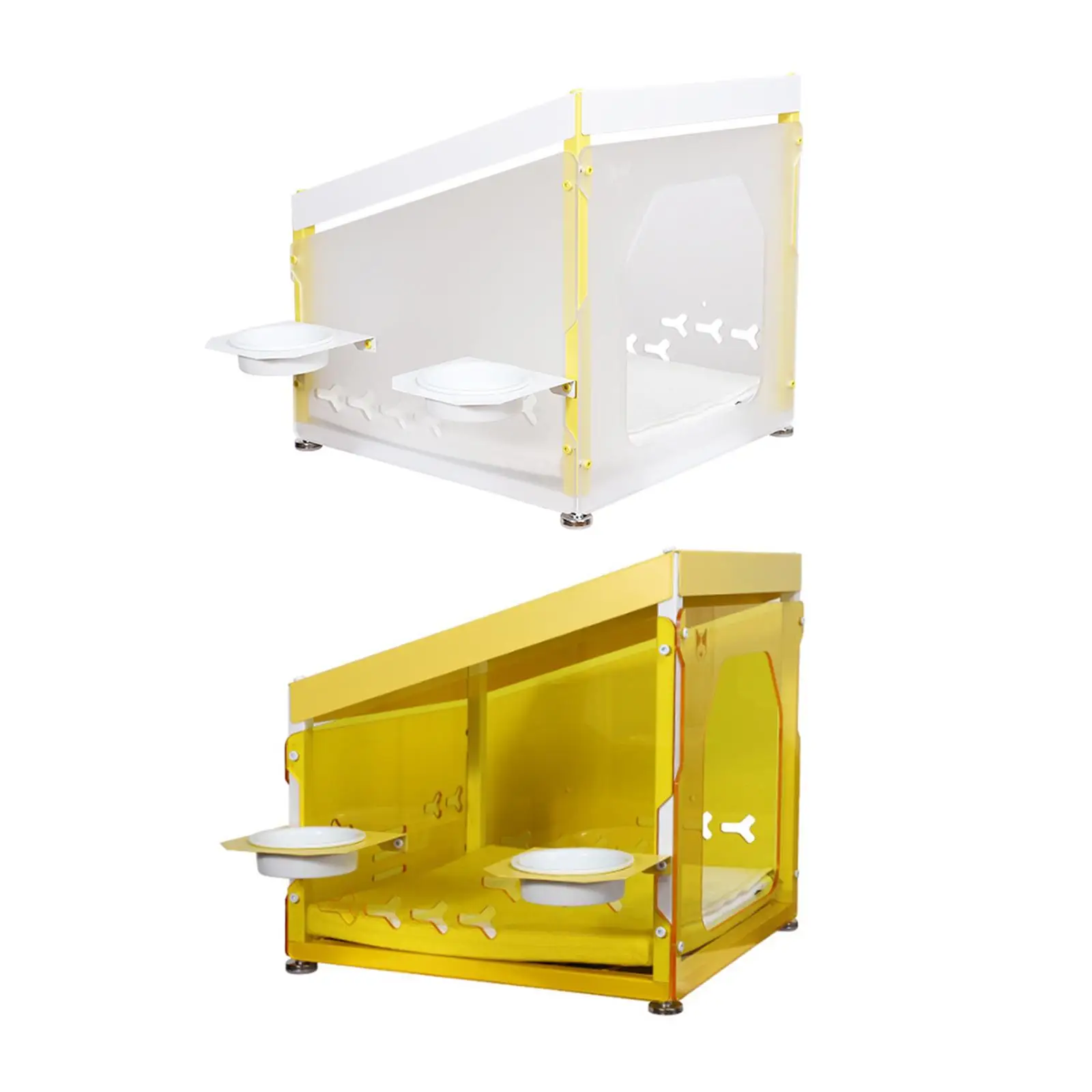 

Semi Enclosed Cat House Sleeping Bed for Indoor Cats Nest Durable Cat Tent