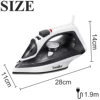 Sonifer Electric Steamer Iron SF-9080 .Dry ironing function .Nebulizer steam function .Powerful burst steam vertical steam funct 6