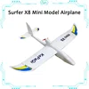 Newly Upgraded Surfer X8 Mini Model Fixed Wing Glider Entry-Level Practice Aircraft 800mm 1