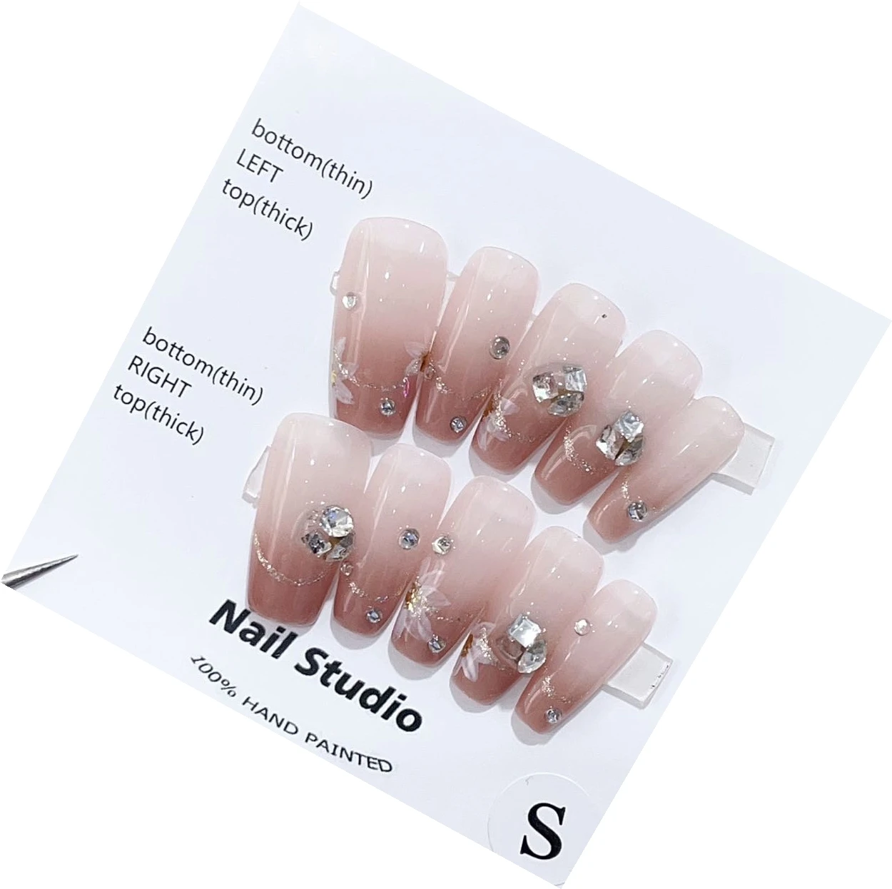 

Цветочный пресс для ногтей ручной работы, искусственный дизайн камелии, изящный деликатный магазин Emmabeauty. № 19363