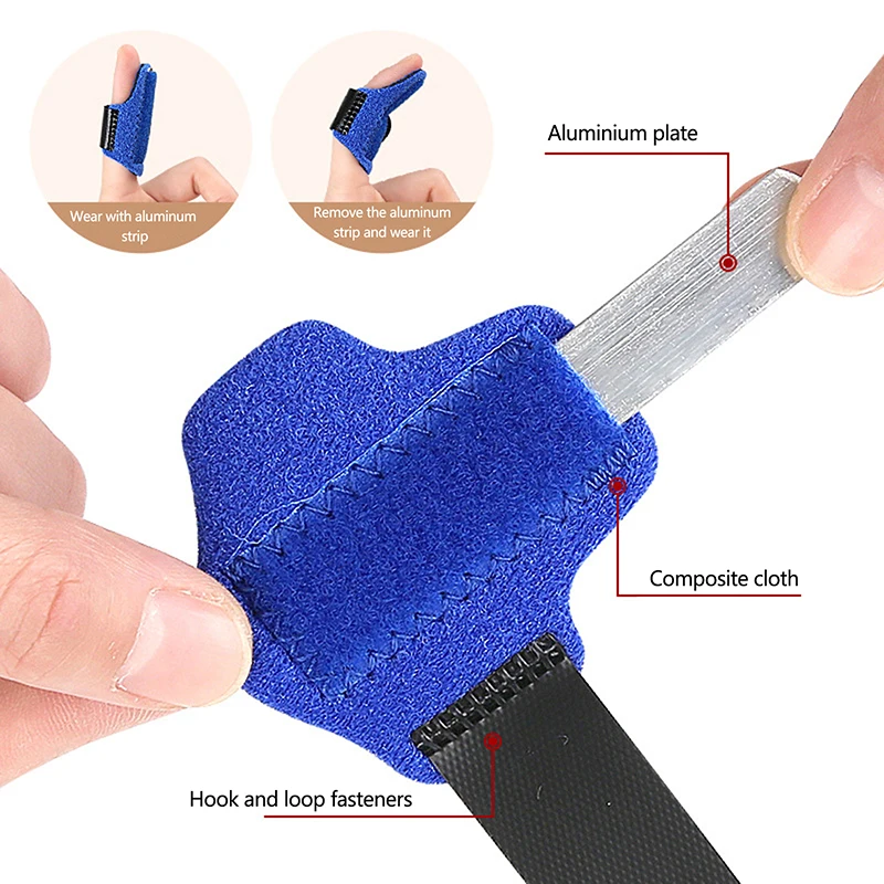 Pain Relief Trigger Finger Fixing Splint Straighten Brace Adjustable Sprain Dislocation Fracture Finger Splint Corrector Support