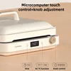 220V Multifunctional Multi Cookers with Non Stick Coating Baking Tray and Hot Pot,2000W High-power IH Electromagnetic Induction 3