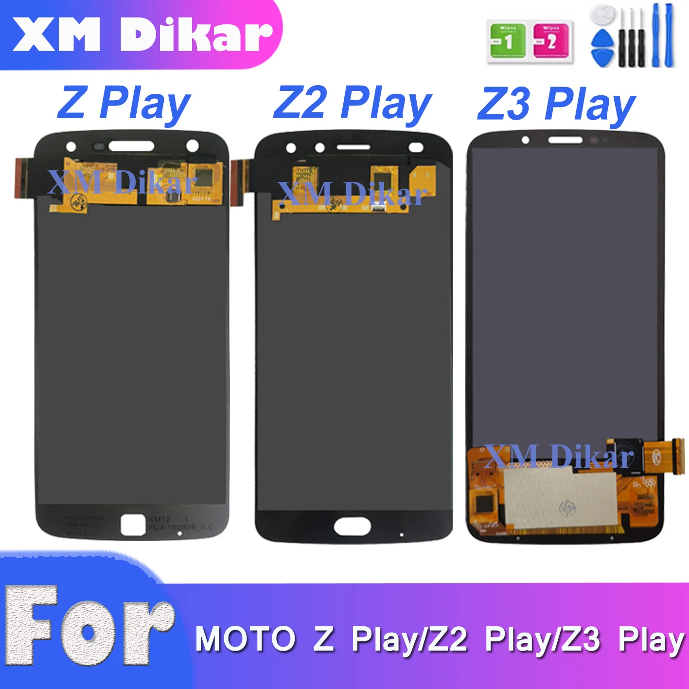 NEW LCD For Motorola Moto Z Play XT1635 Z3 Play XT1929 LCD Display