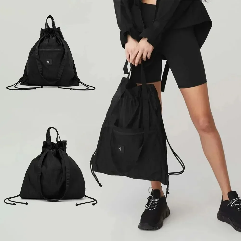 XYWHPGV Nylon Deportes Al Aire Libre Mochila Elástica Hook Loop Tie