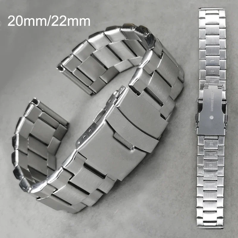 Cinturino Per Orologio In Acciaio Inossidabile Da 20Mm 22Mm Per Seiko Per Omega Per Huawei Watch Gt Cinturino Di Ricambio Per Cinturino Da Polso Unive