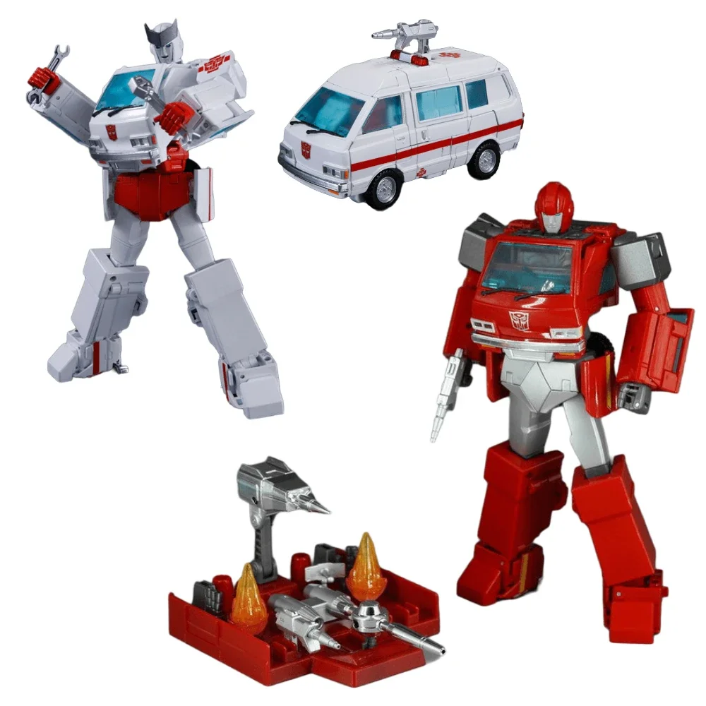 

In Stock Transformed Toy MP27 MP-27 Iron MP30 MP-30 Ambulance KO Version ABS Model Action Figure Toys Collection Gift