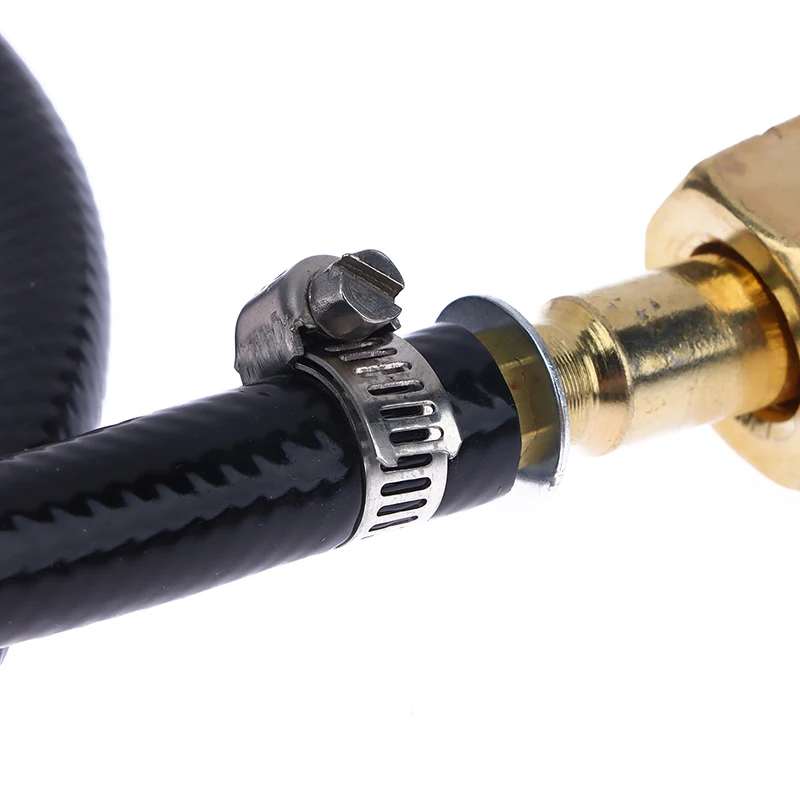 Gas Refill Adapter Pipe Tube Cylinder Convertor Filling Tank Coupler Accessories Valve Braided Hose