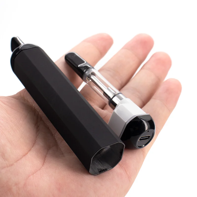 

2pcs 380mAh Rechargeable Vape Pen Pod Kits with Bottom Micro USB Charging Port Battery for 510 Thread Thick Oil Cartridge Carts