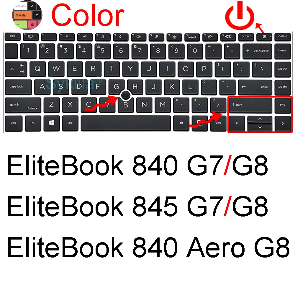 Keyboard Cover For 2022 New HP EliteBook 830 835 840 8451040 G9 G10 14 - View #4
