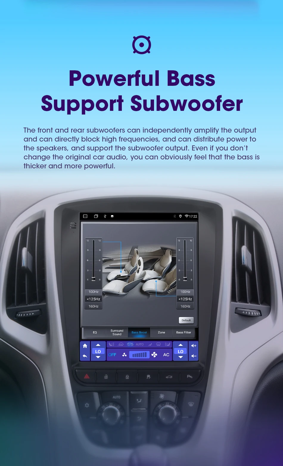 Android 14 9,7'' Autoradio für Opel Astra J Vauxhall Buick Verano 2009-2015 2 Din Universal mit Carplay Android Auto WiFi GPS – Detail 18