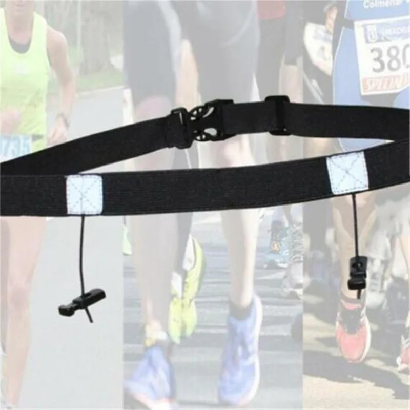 Unisex Reflective Running Race Number Belt Waist Pack Bib Holder Day Belt  For Triathlon Marathon Cycling Motorcycle 6 Gel Loops - AliExpress