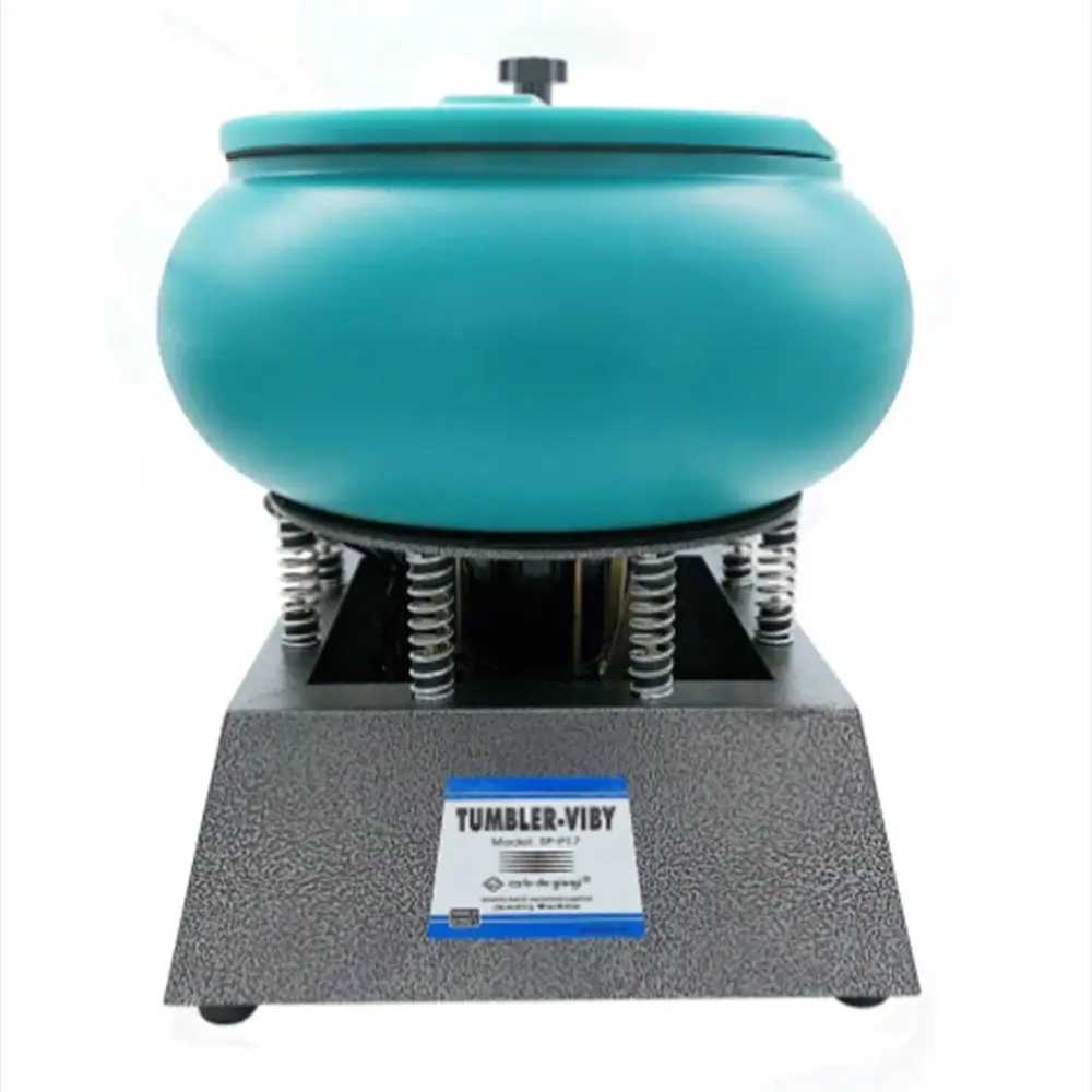 110V/220V 17Inch 350W Electric Vibrating Tumbler Vibratory Rock Tumbler Bowl Tum