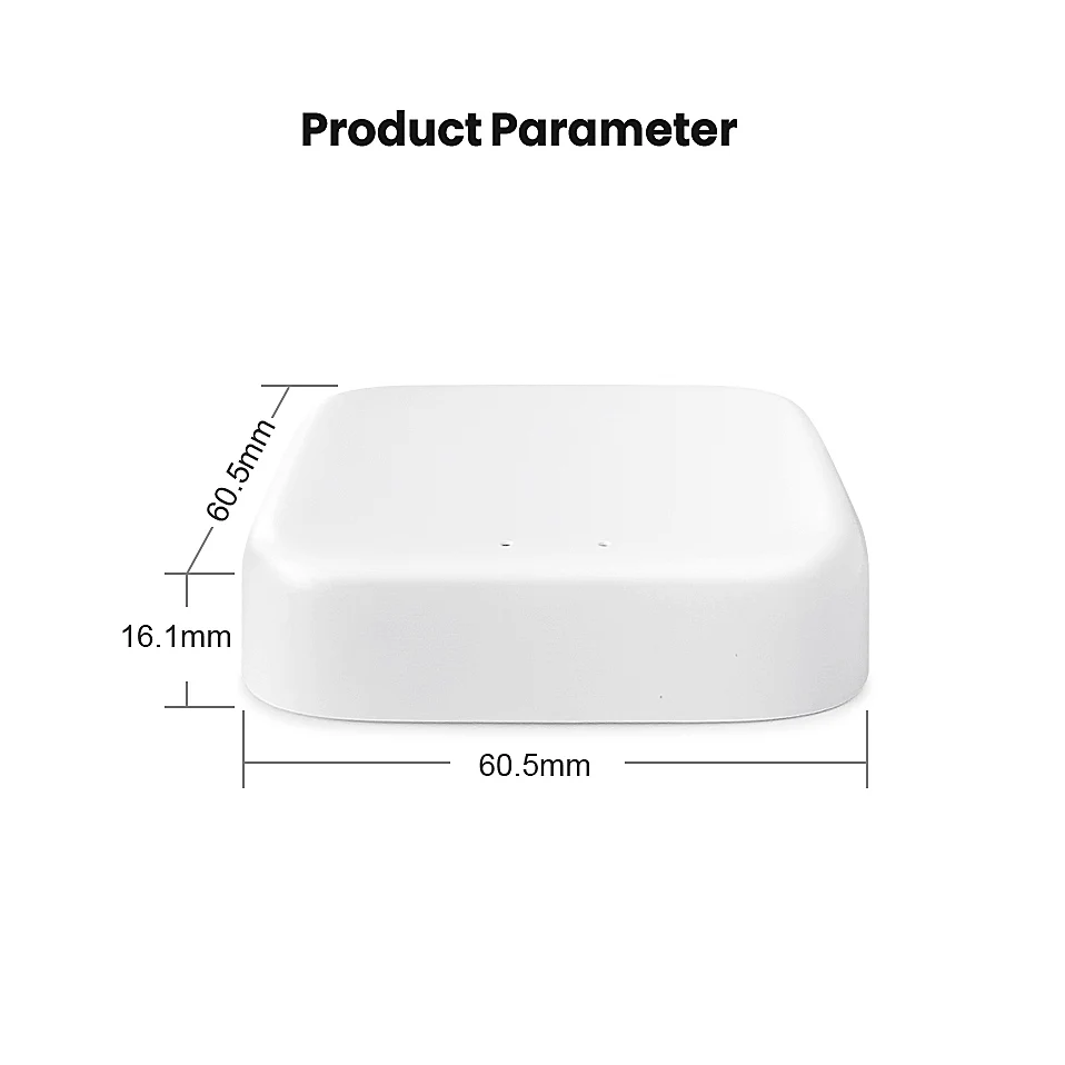AVATTO Tuya ZigBee 3.0 Smart Gateway Hub，Smart Life APP Remote Controller Wireless Smart Home Bridge Work With Alexa Google Home