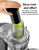 SiFENE Centrifugal Juicer Machine, Rapid 1000W Juice Extractor, Large 3.2'' Feed Chute for Whole Fruit & Veg Juicing, Gray 3
