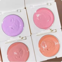 LEEMEMBER Milk Cream Blush Palette Nude Natural Expansion Color Cheek Bronzer Delicate Pigment Brighten Face Makeup Cosmetics 2