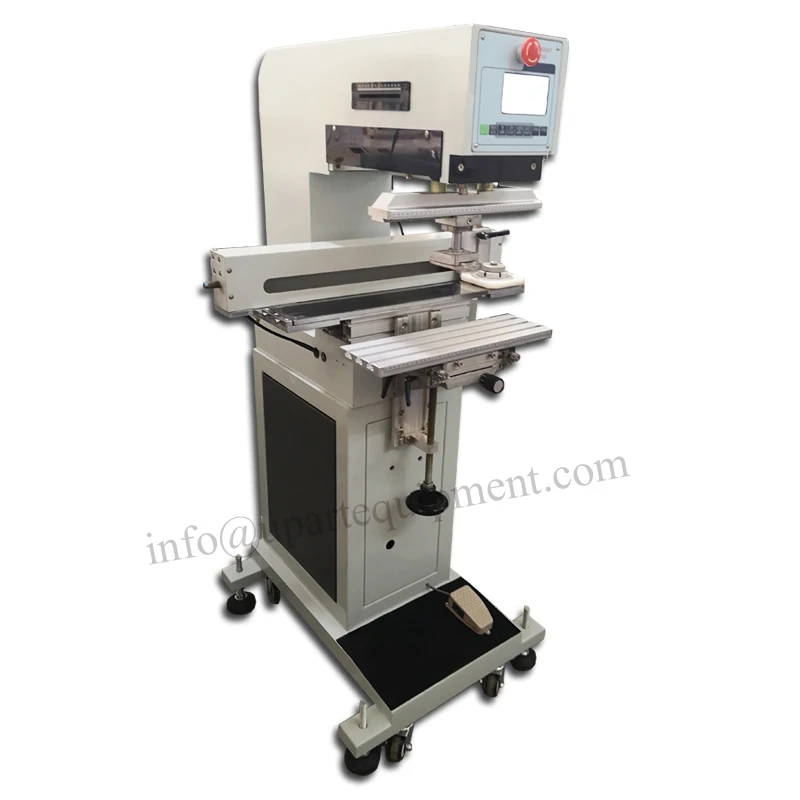 

Auto Inkcup Sliding Pad Printers Plastic Covers Label Tampoprint Machine