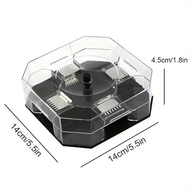Insect Traps Insect Catcher 1pc Reusable Roach Catcher Cockroach Trap Box For Indoor Kitchen Non-Toxic Roach Killer Pest Control