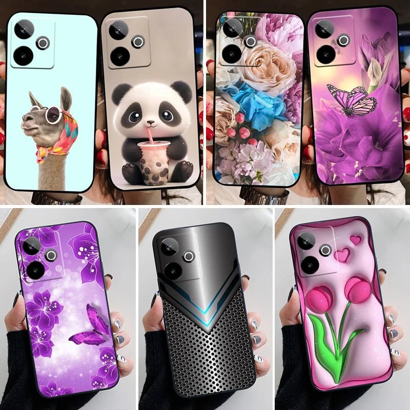 Fashionable Soft Silicone Cartoon Phone Case Cover - Cute & Stylish