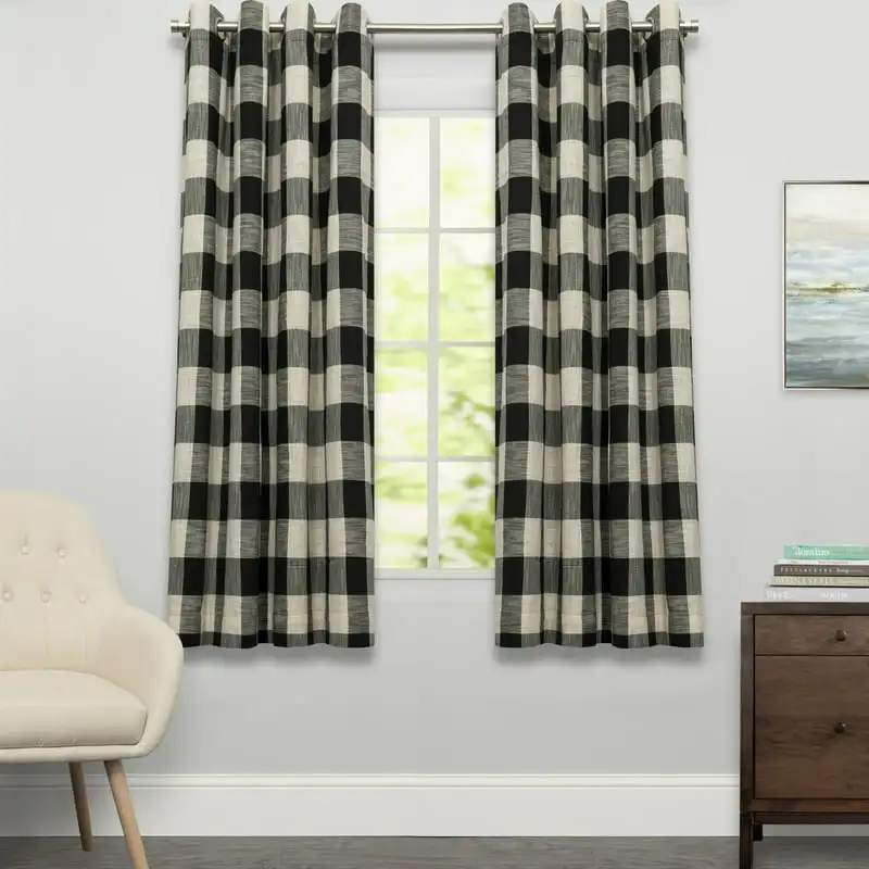 

Grommet Window Curtain Single Panel 63"x53"