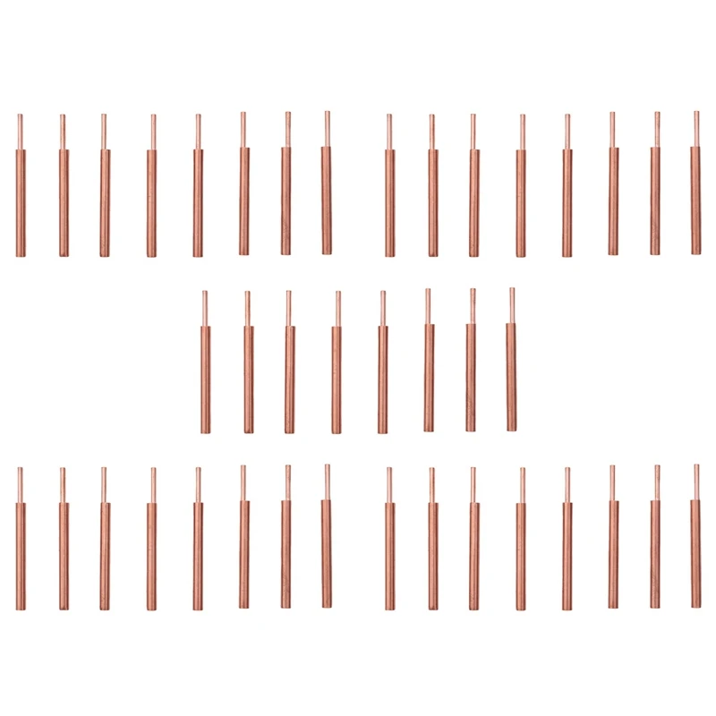

New 40PCS Welding Needle Aluminum Oxide 3Mm Eccentric Rod Welding Machine Welding Pen Brazing Battery Nickel Plate