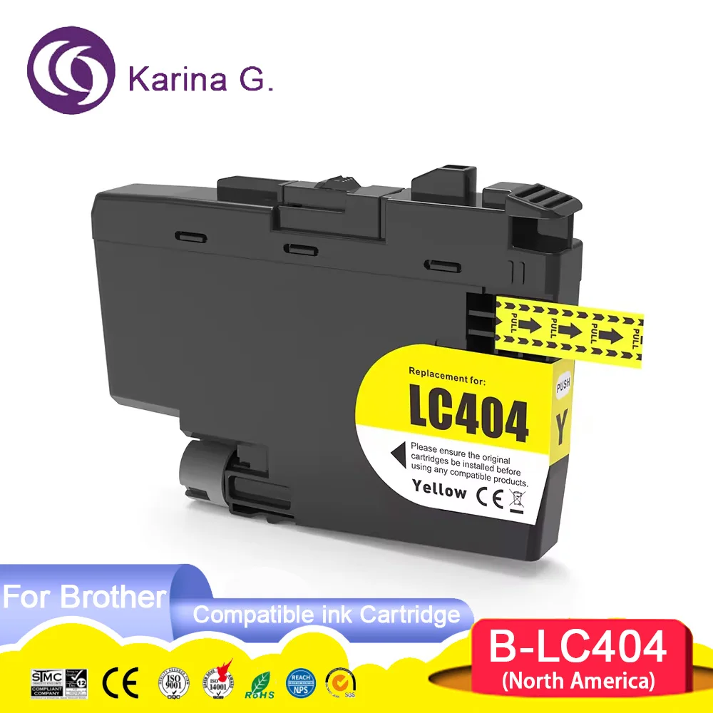 Standard capacity LC404 LC 404 Premium Compatible Ink Cartridge For MFC-J1205W,