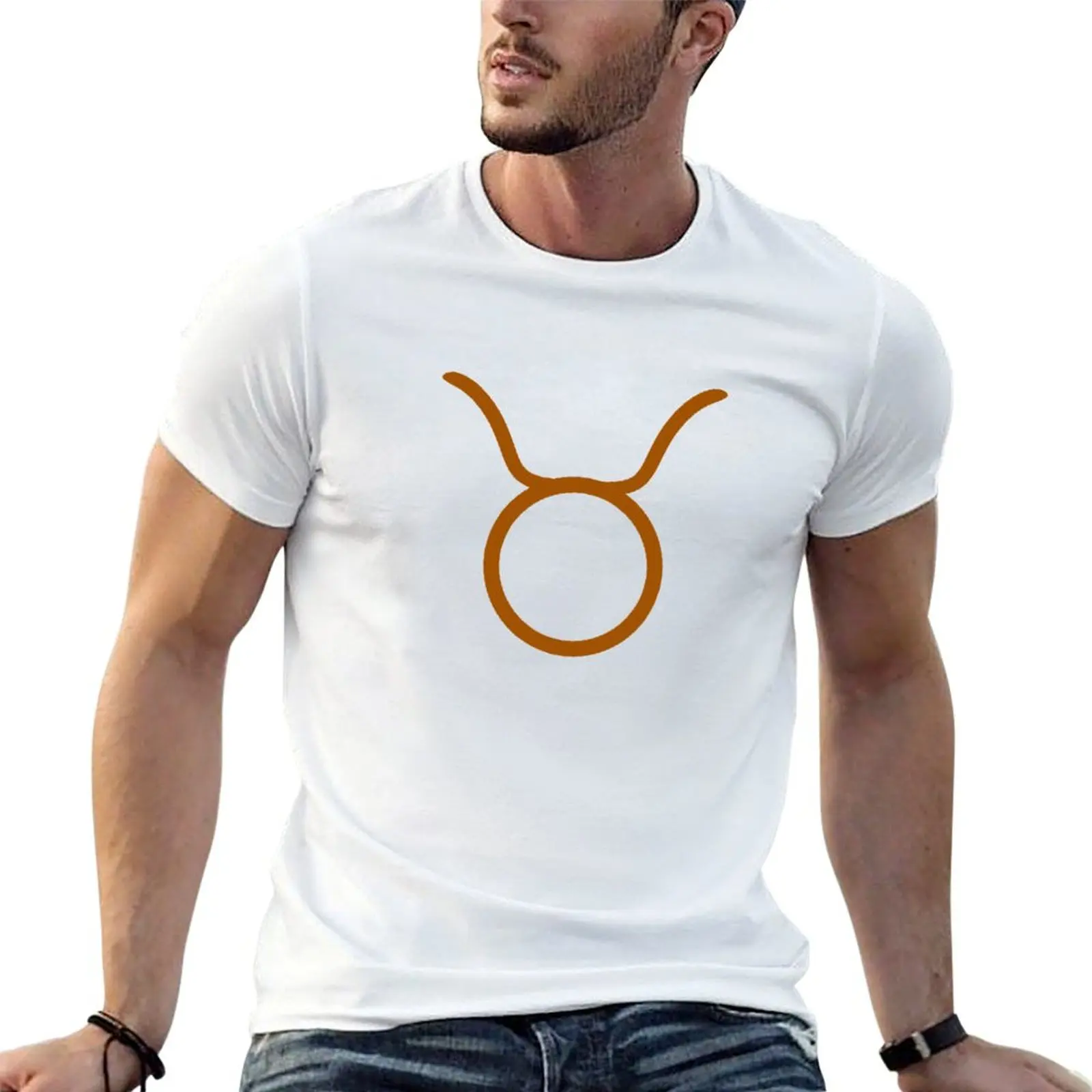 

Bronze Taurus T-shirt cute tops korean fashion mens workout shirts
