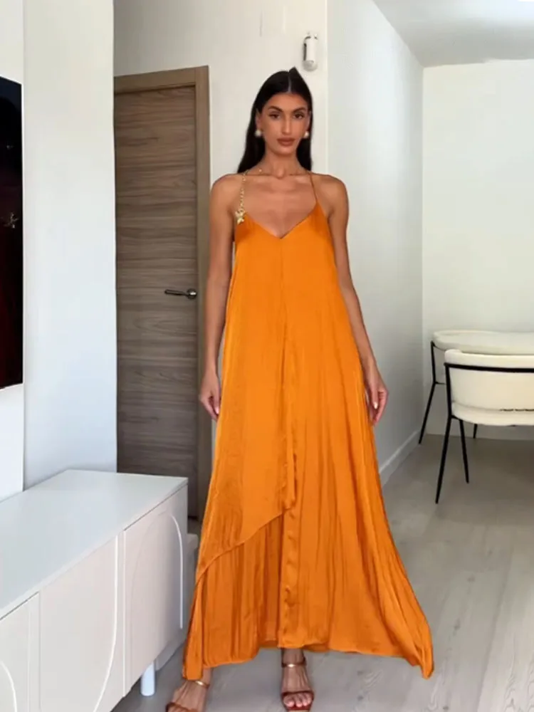 Orange Dress Womens Fall Maxi Dresses Prettygarden Women Fall Long Sleeve Smocked Maxi Dress Casual Square Orange Dress Womens Fall Maxi Dresses Prettygarden Women Fall Long Sleeve Smocked Maxi Dress Casual Square