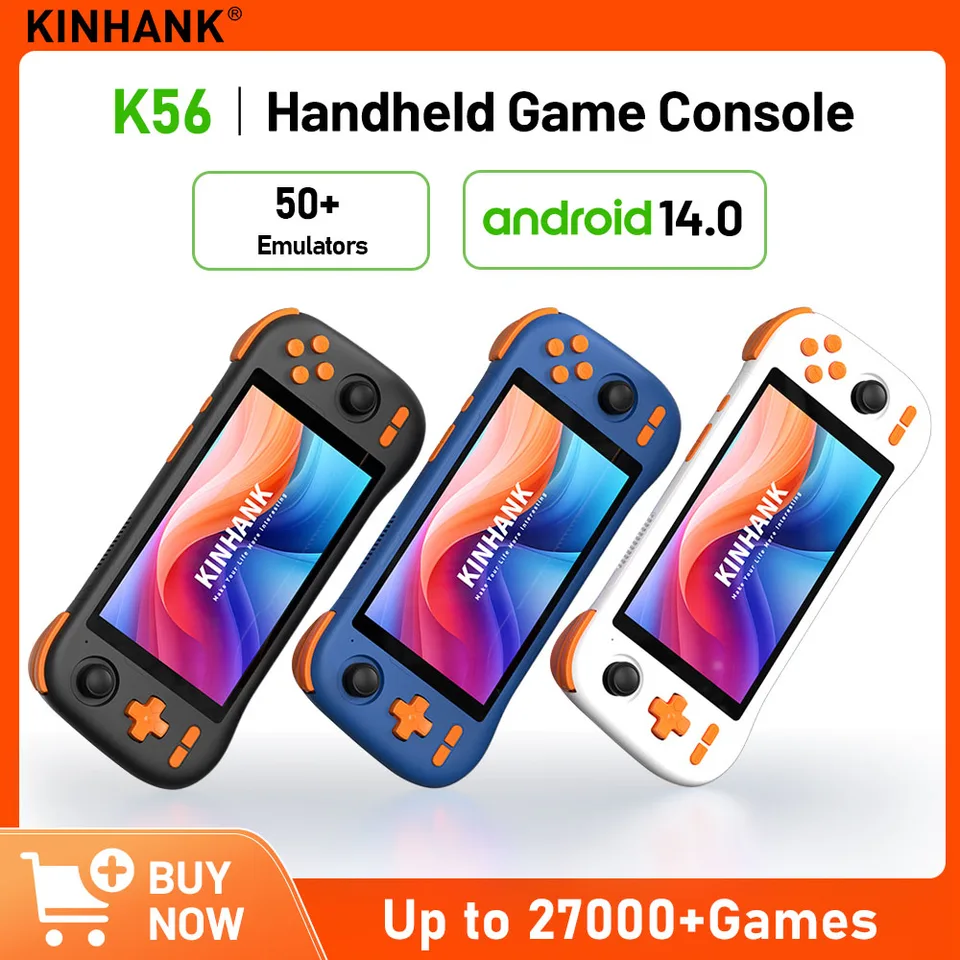 KINHANK K56 + 64gbマイクロSD　中華エミュレーターゲーム機 KINHANK K56レビュー！Antutu・エミュ性能とコスパを徹底検証